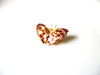 Vintage Insect Butterfly Moth Shell Wings Brooch Pin 91617