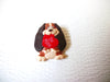 Dog Be Mine 1986 Hallmark Inc Plastic Valentine Day Brooch Pin 122120