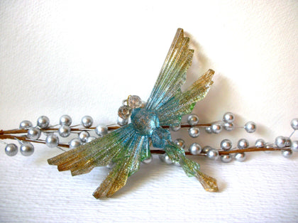 Dragonfly Set Christmas Ornament Gift Glitter Hand Made Large Ornament 122120