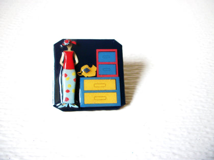 RARE Vintage Lucinda Pins Woman Pins By Lucinda 122220