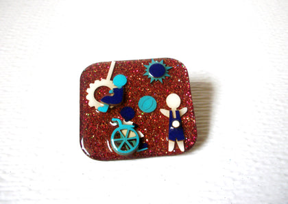 Vintage Little People Lucinda Pins Glitter Little People Playing 122220