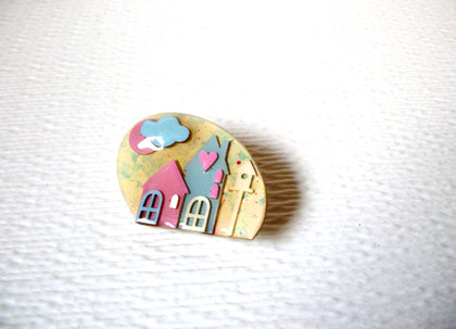 RARE Vintage House Pins By Lucinda Pastel Dream House Pins By Lucinda 122220