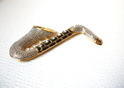 Frosted Blue Glass Silver Toned Vintage Heart Brooch Pin 122220