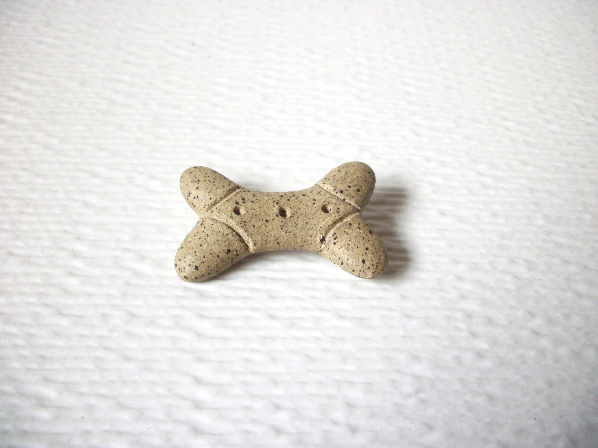 Vintage Stone Dog Lovers Brooch Pin 122420