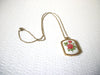 AVON Romantic Rose Vintage Flower Pendant Necklace 122520