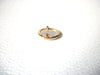 Smaller Vintage Rose Flower Cabochon Brooch Pin 122620