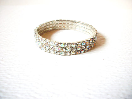 Vintage Sparkling Aurora Borelias Stretch Bracelet 122720
