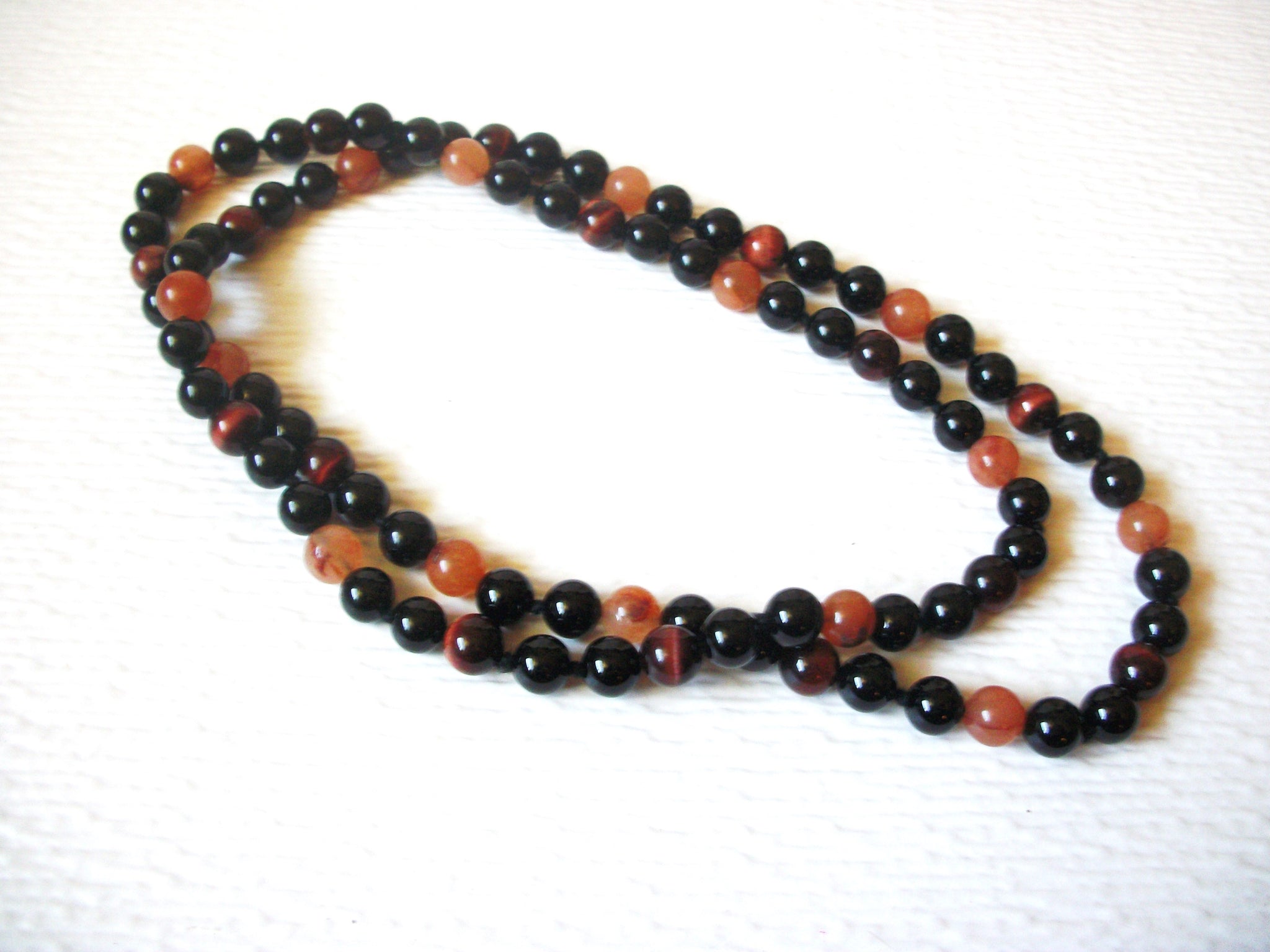 Hand Made Onyx 30 Inch Necklace 122720 Hand