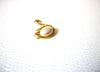 TRIFARI Gold Toned Swan Glass Pearl Brooch Pin 122720