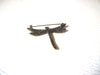Vintage Rhinestone Dragonfly Brooch Pin 122720