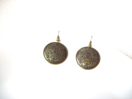 Vintage BRASS Earrings 101720