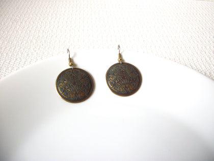 Vintage BRASS Earrings 101720