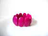 Retro Fuchsia Pink Lucite Bracelet 101720