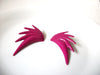 Retro Fuchsia Pink Earrings 101720