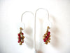 Vintage Red Gold Bell Earrings 101720
