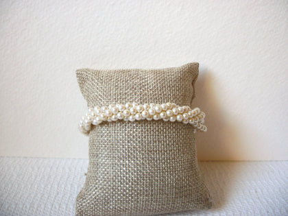 Vintage NAPIER Faux Pearl Bracelet 101820