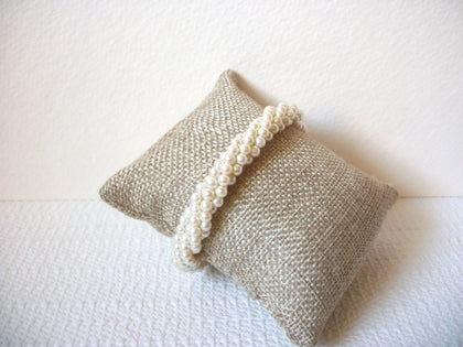 Vintage NAPIER Faux Pearl Bracelet 101820
