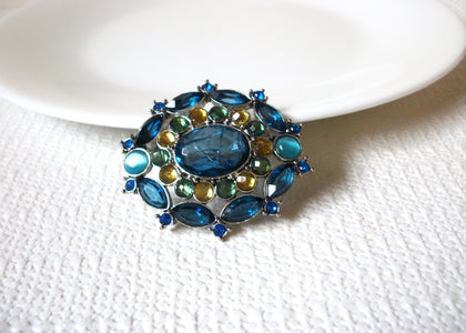 Vintage Victorian Inspired Rhinestones Brooch Pin 101820