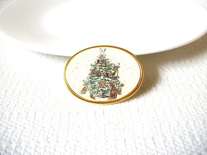 Vintage BARLOW Porcelain Brooch Pin 101820