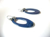Retro Blue Dangle Earrings 101920