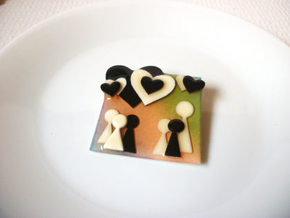 Vintage Lucinda Little People Heart Pins 101920