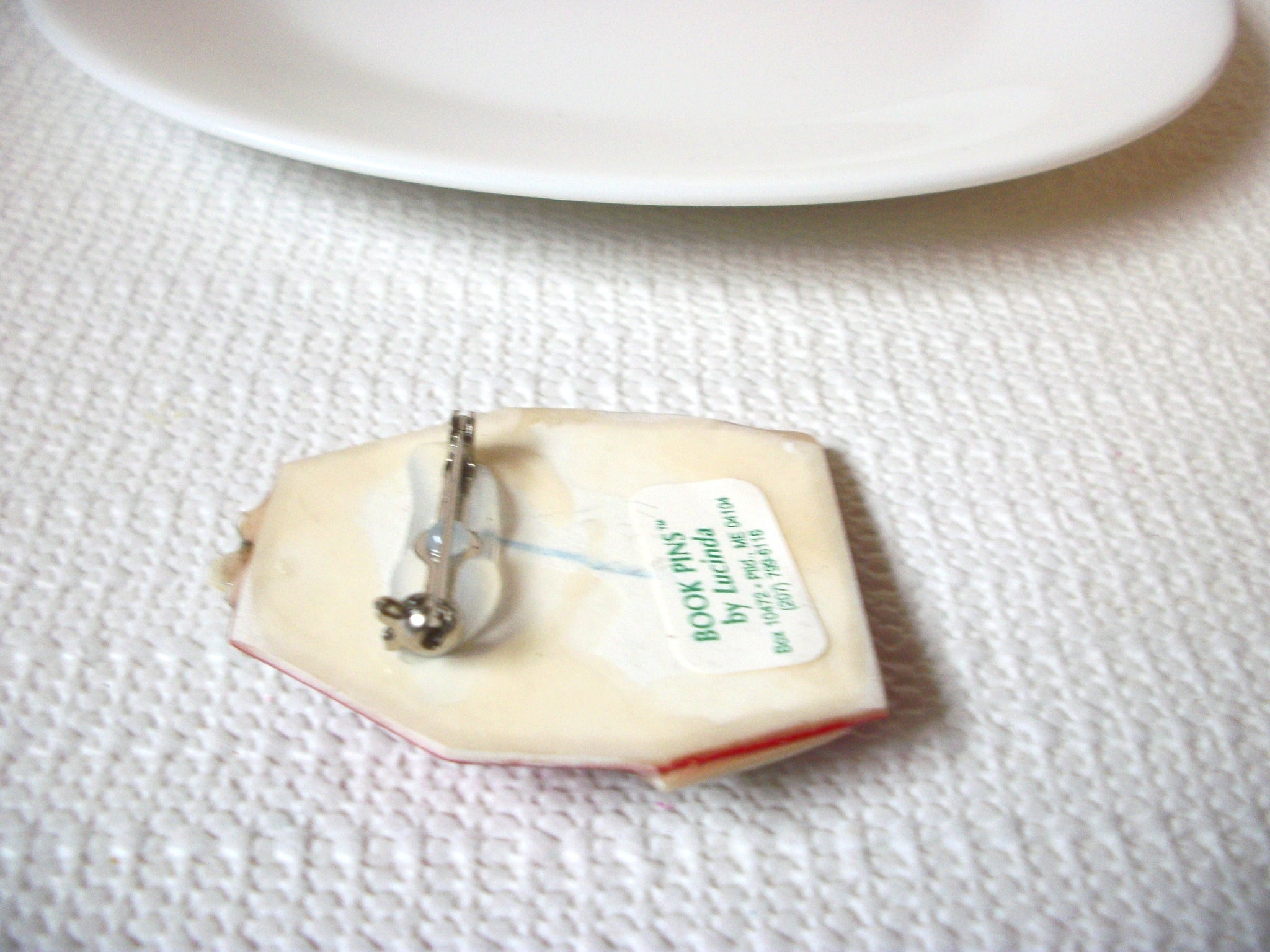 Vintage Lucinda Pins, Book Pins By Lucinda 101920