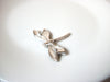 Vintage Rhinestone Dragonfly Brooch Pin 101920