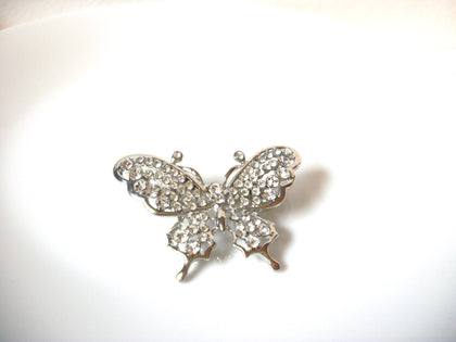 Vintage Sparkling Rhinestone Butterfly Brooch Pin 102020