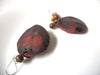 Vintage Exotic Nuts Earrings 102020