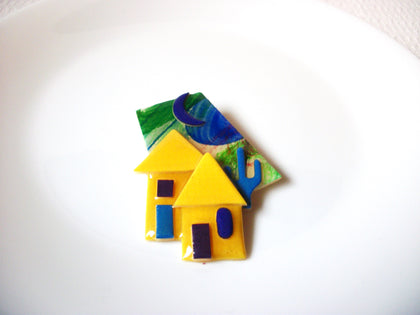LUCINDA Colorful Bright Happy Me House Pins Brooch 102020