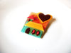 LUCINDA Big Heart Love House Pins. Designs By Lucinda 102020