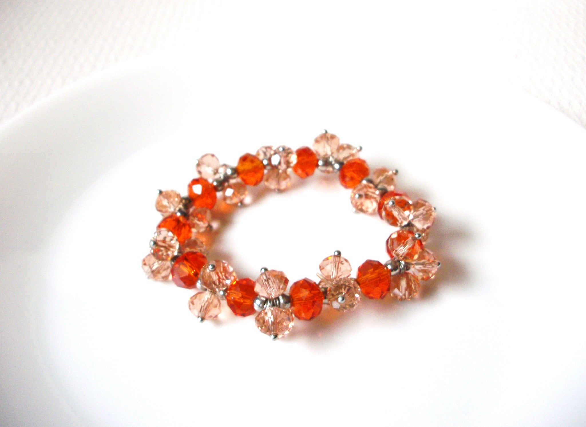 Czech Glass Stretch Bracelet 71218Z