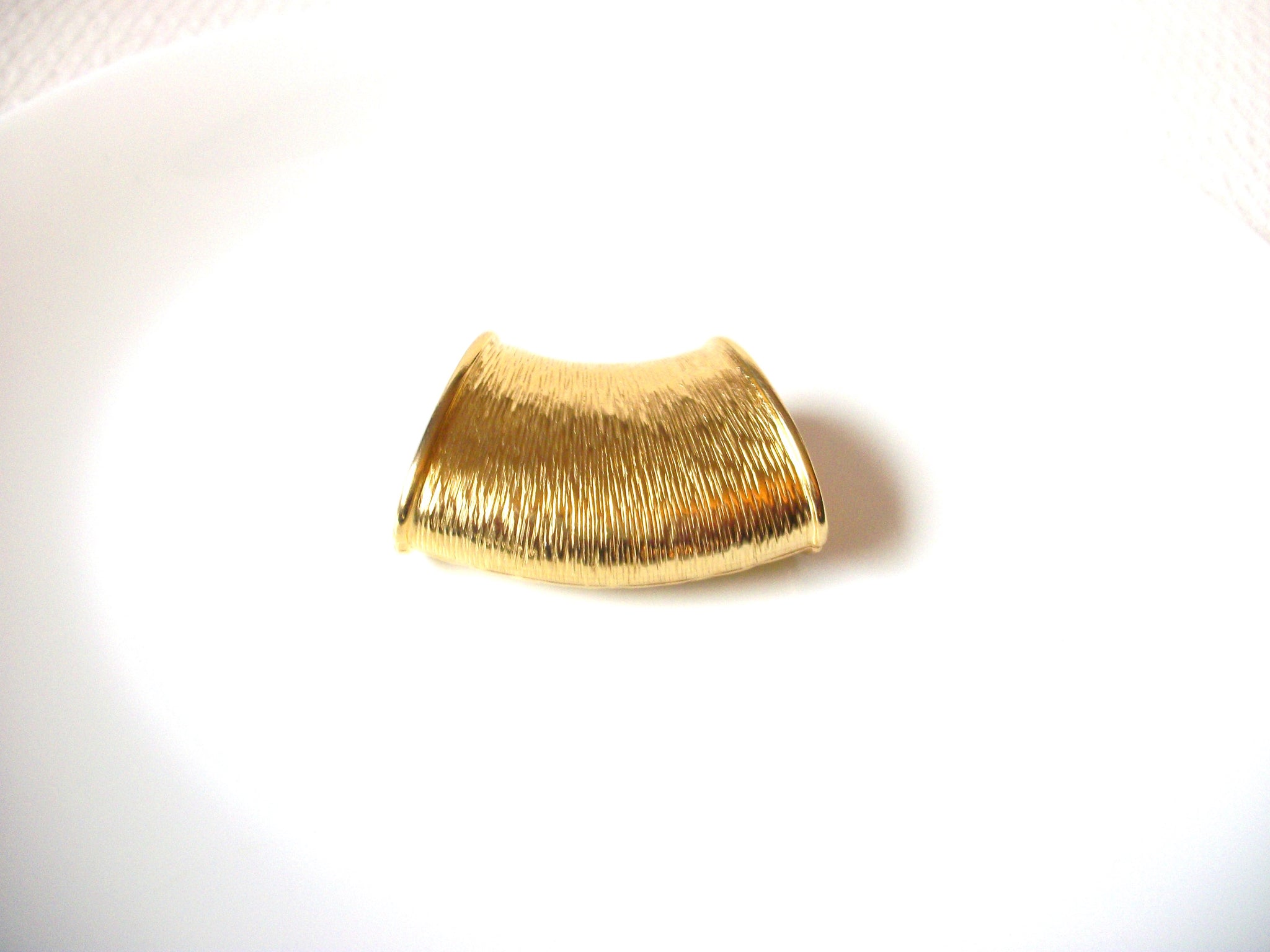 Vintage Scarf Holder, Gold Toned Scarf Holder Ring 71218Z