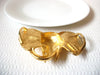 Stamped DR 94 Brooch, Large Gold Tone Elephant Scarf Holder Enhancer 71218Z