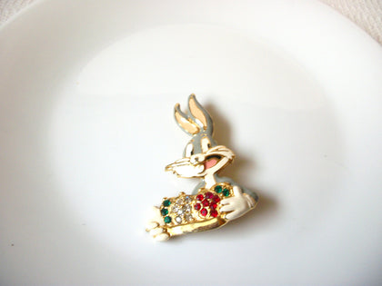Vintage WARNER Bugs Bunny Brooch Pin 71218S