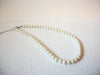 Vintage Glass Pearl Necklace 71218S