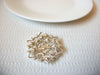 Retro Silver Tone Clear Rhinestones Brooch Pin 71218S