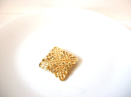 Gold Toned Art Deco Open Cut Pin 71218S