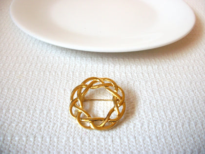 Vintage Circular Knotted Pin 71218S