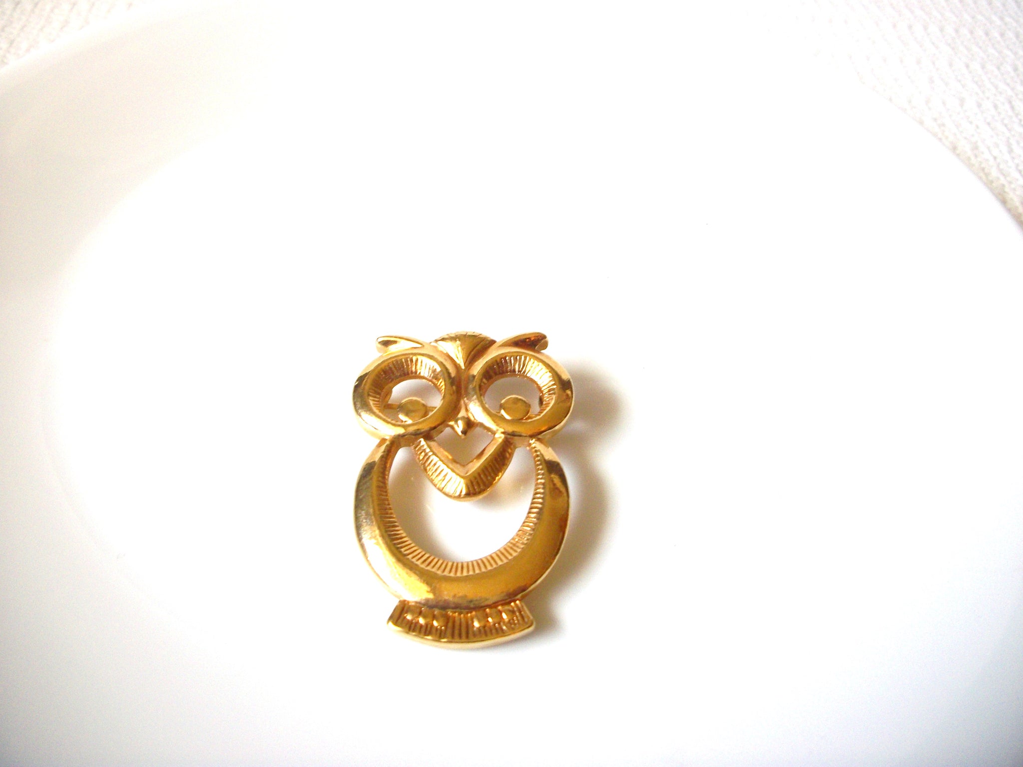 Retro Owl Brooch Pin 71218D