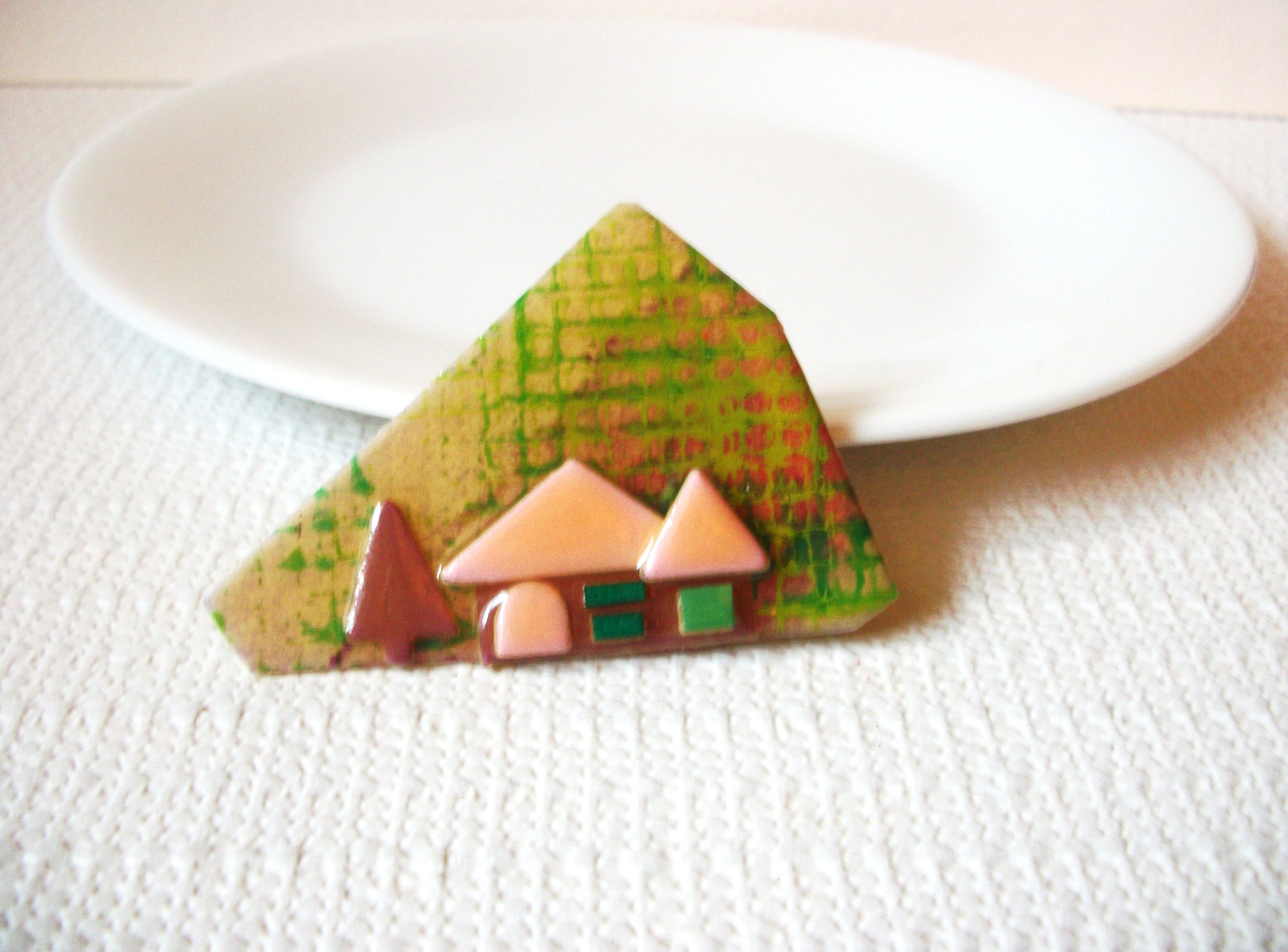 Vintage House Pins by Lucinda Mountain House Pin 71218D