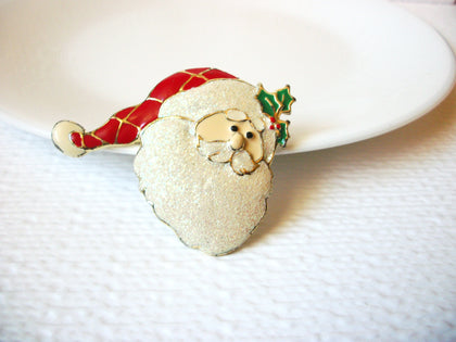 Vintage Christmas Santa Brooch Pin 102020