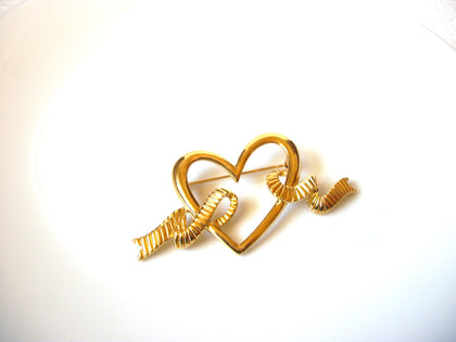 MONET Heart Brooch Pin 102020