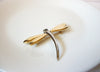 LC Two Tone Dragonfly Brooch Pin 102020