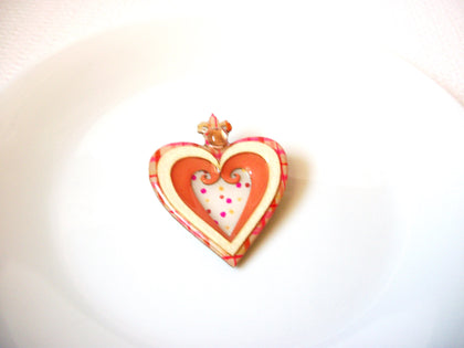 Vintage Lucinda Heart Pin, Designs By Lucinda Pins 102020