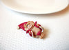 Vintage Christmas Pig Brooch Pin 102120