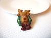 Vintage Reindeer Brooch Pin 102120