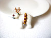 Vintage Christmas Polar Bear Brooch Pin 102120