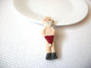 Vintage Nude Santa Brooch Pin 102220