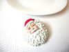 Vintage Hand Painted Santa Christmas Brooch Pin 102120